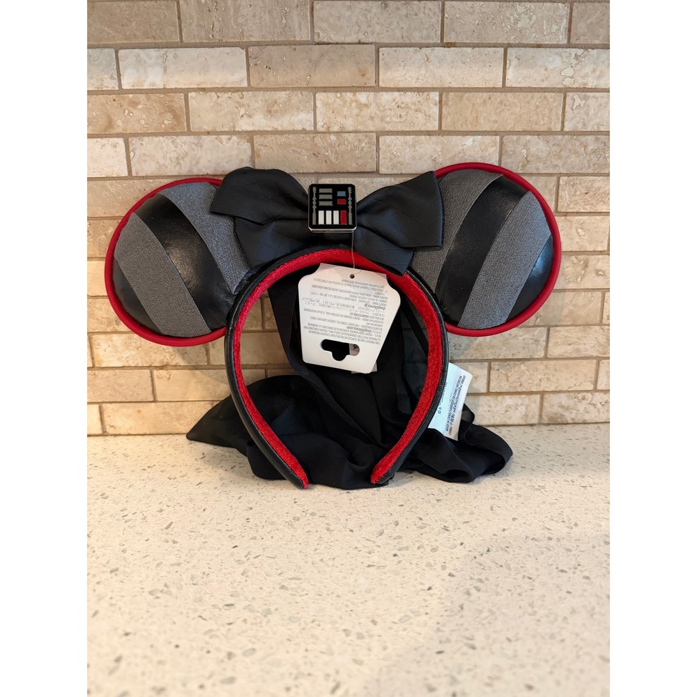 Disney Star Wars Darth Vader Minnie Mouse Ears Headband